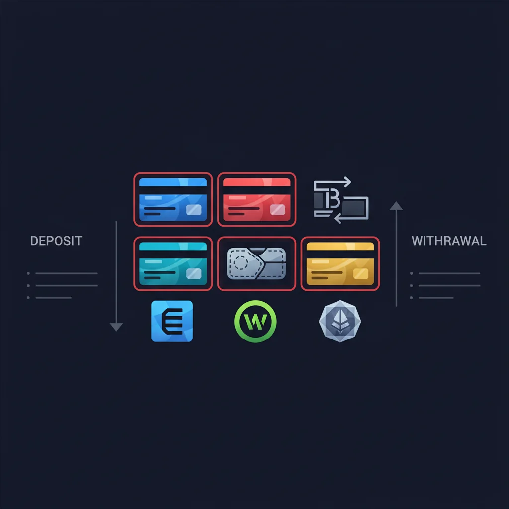 Platební metody NV Casino - Visa, Mastercard, Skrill, Neteller, Bitcoin