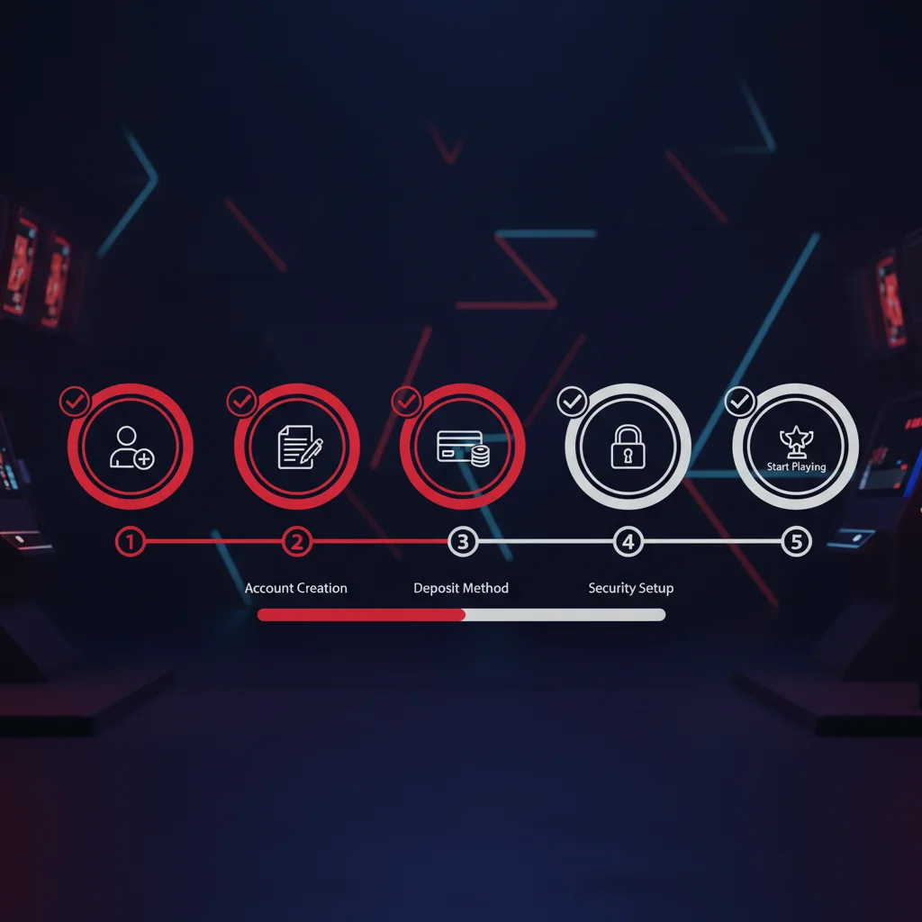 5 kroků registrace v NV Casino pro nové hráče